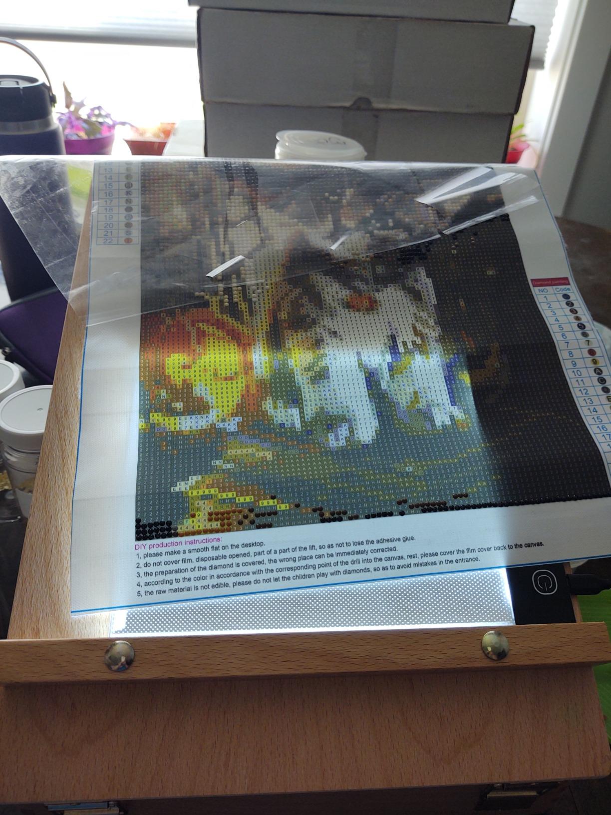 MEEDEN Table Top Easel for Painting: Portable Tabletop Easel with Storage customer photo 2