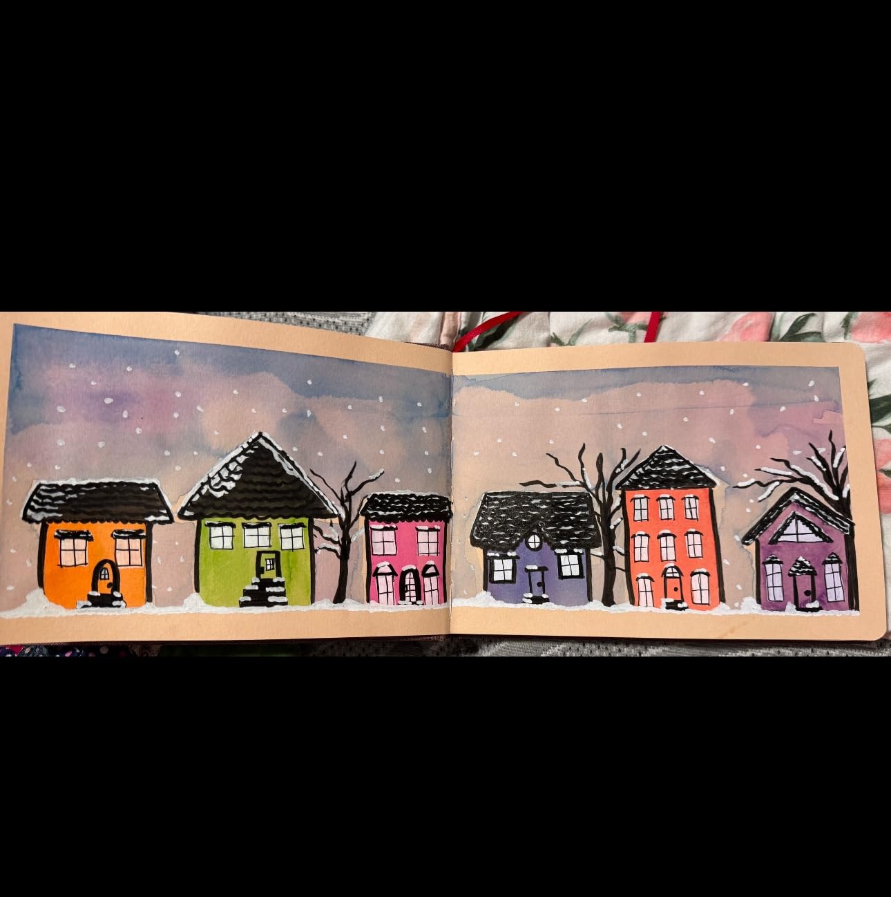 Hahnemuhle Toned Tan Watercolor Book A5, customer photo 2