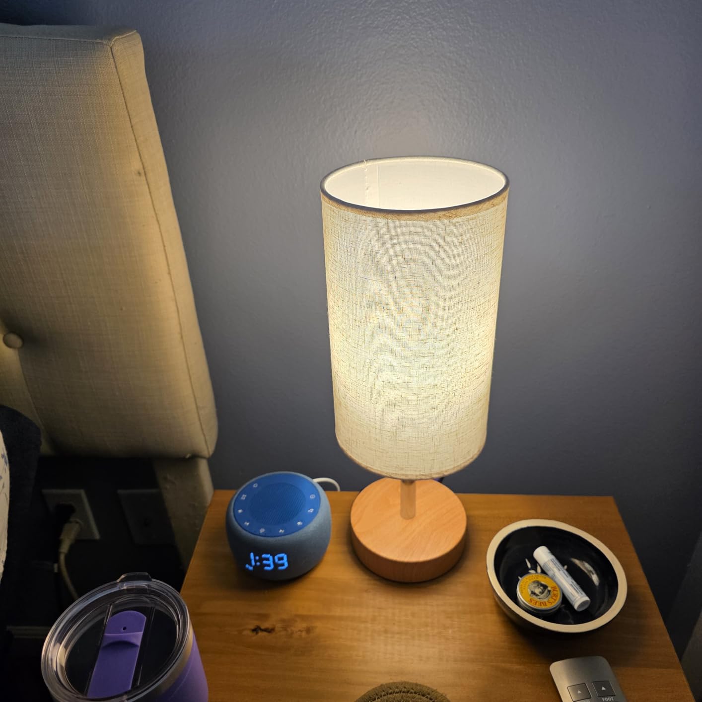 Yarra-Decor Bedside Table Lamp with USB Ports, Touch Dimmable Nightstand customer photo 1