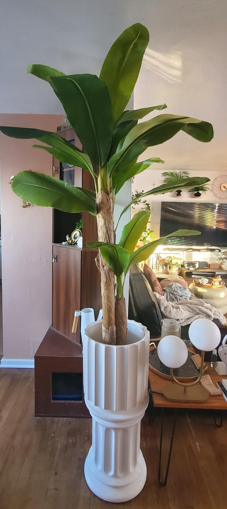 Maia Shop - 6ft Artificial Banana Tree - Faux Indoor Plant customer photo 1