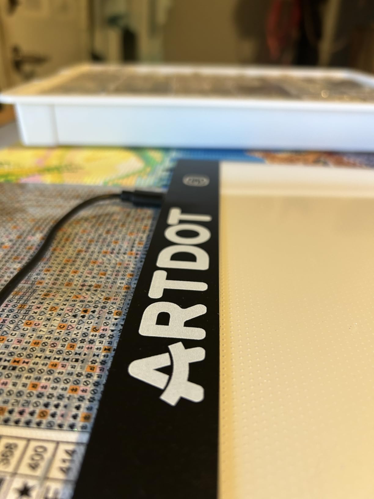 ARTDOT A3 LED Light Pad for Diamond Art Kits for Adults customer photo 2