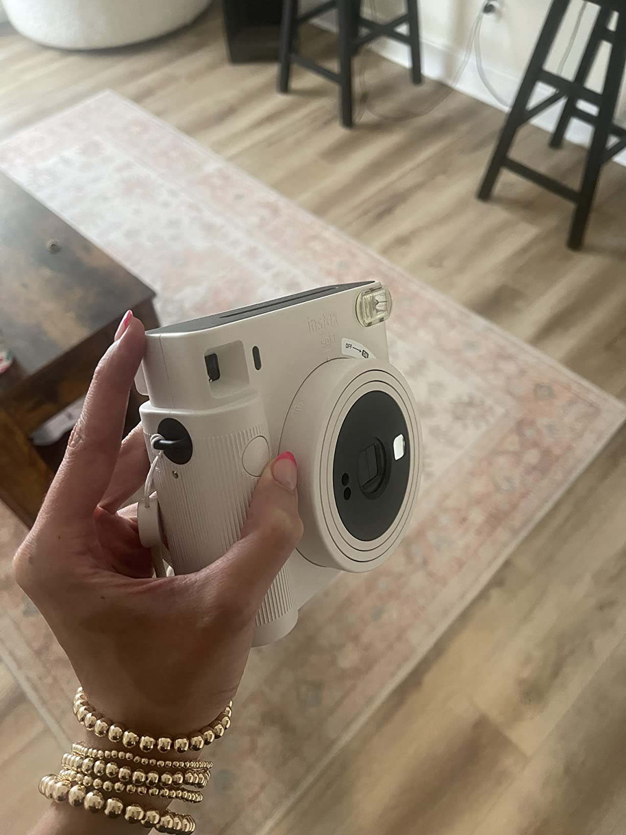 FUJIFILM Instax Square SQ1 Instant Camera - Chalk White customer photo 1