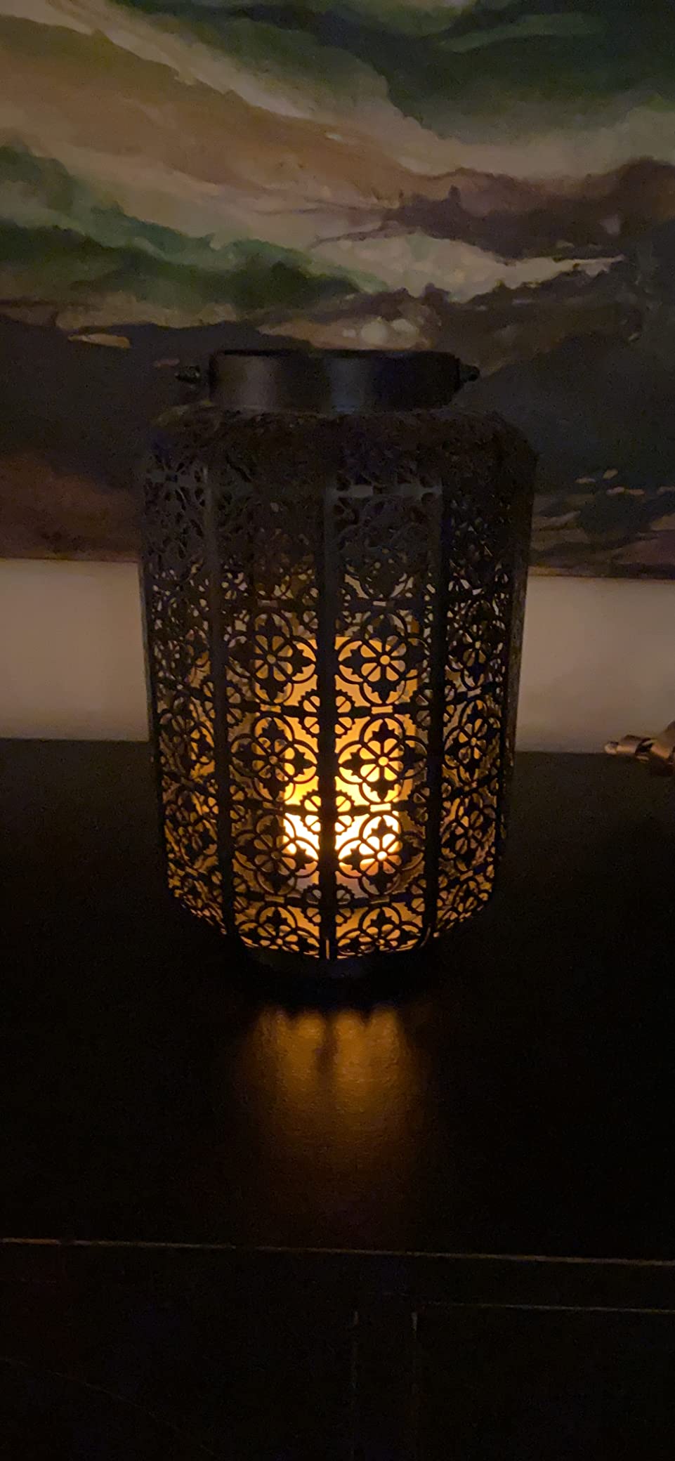 LED Flame Effect Light, Flame Lamp 4 Modes USB Rechargeable Fire Lights Indoor Campfire Outdoor Decorative Lantern Hanging Lamps Fireplace Romantic Light for Home Party Camping Bar customer photo 1