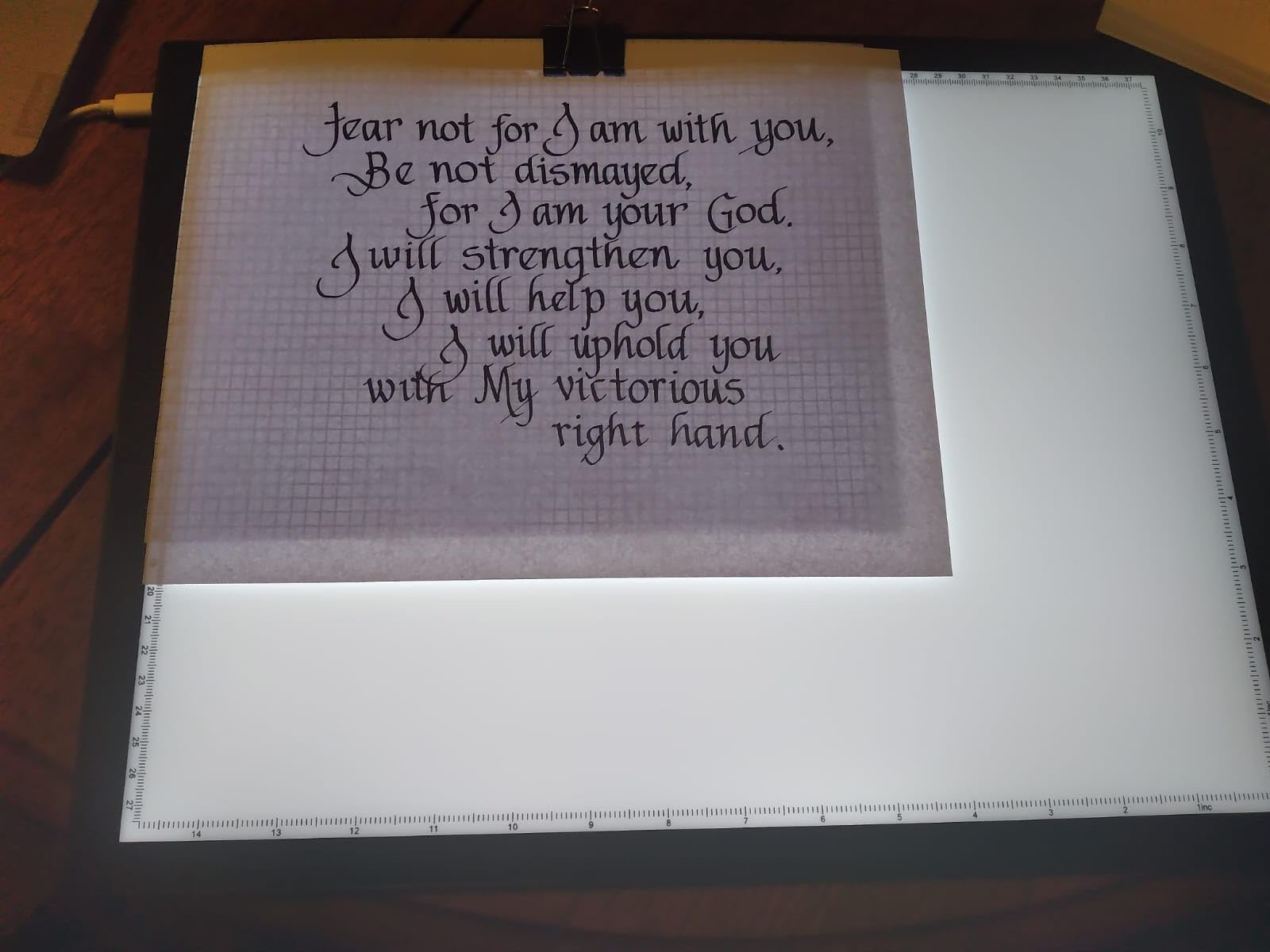 WELZK A3 Light Board with Side Buttons,16.6×12.6 Inch Light Pad customer photo 2