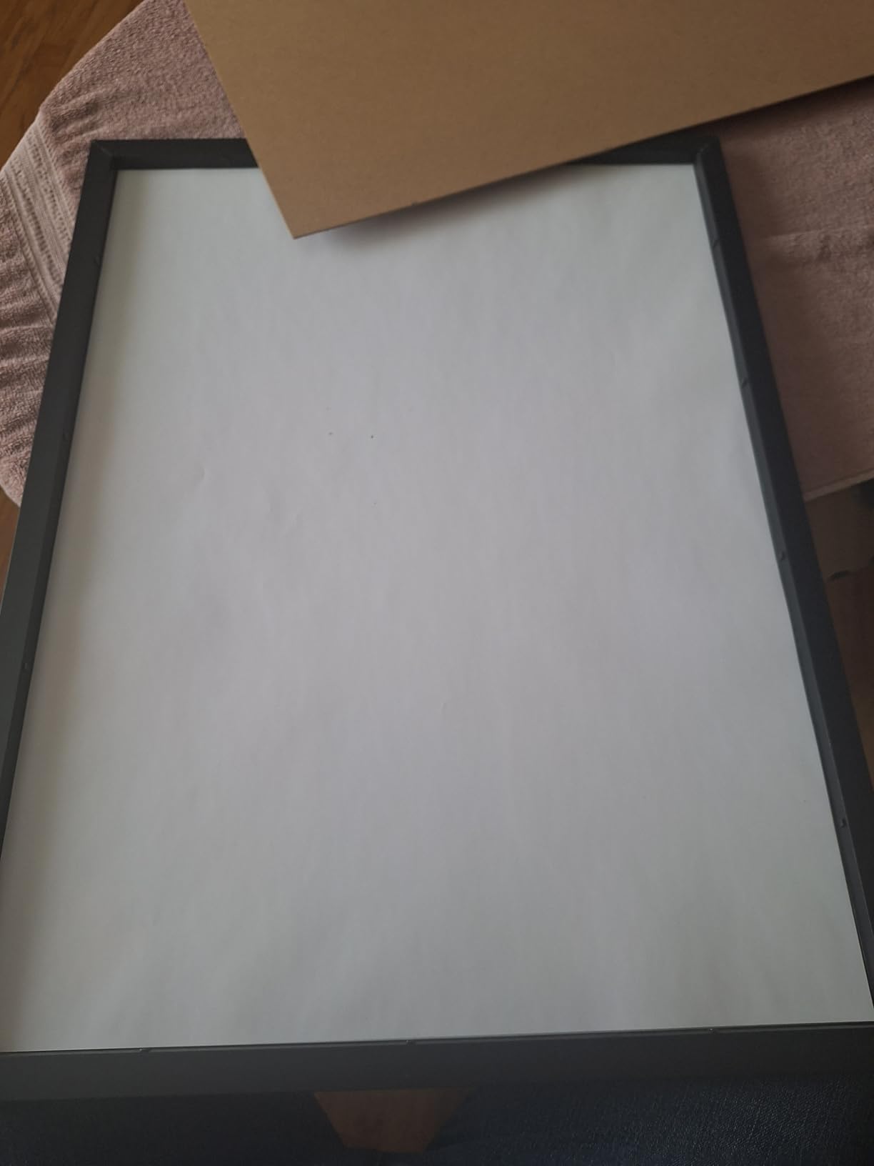 SESEAT 8x10 Picture Frame Brown Set of 6, Display Pictures 5x7 With mat or 8x10 Without Mat customer photo 2