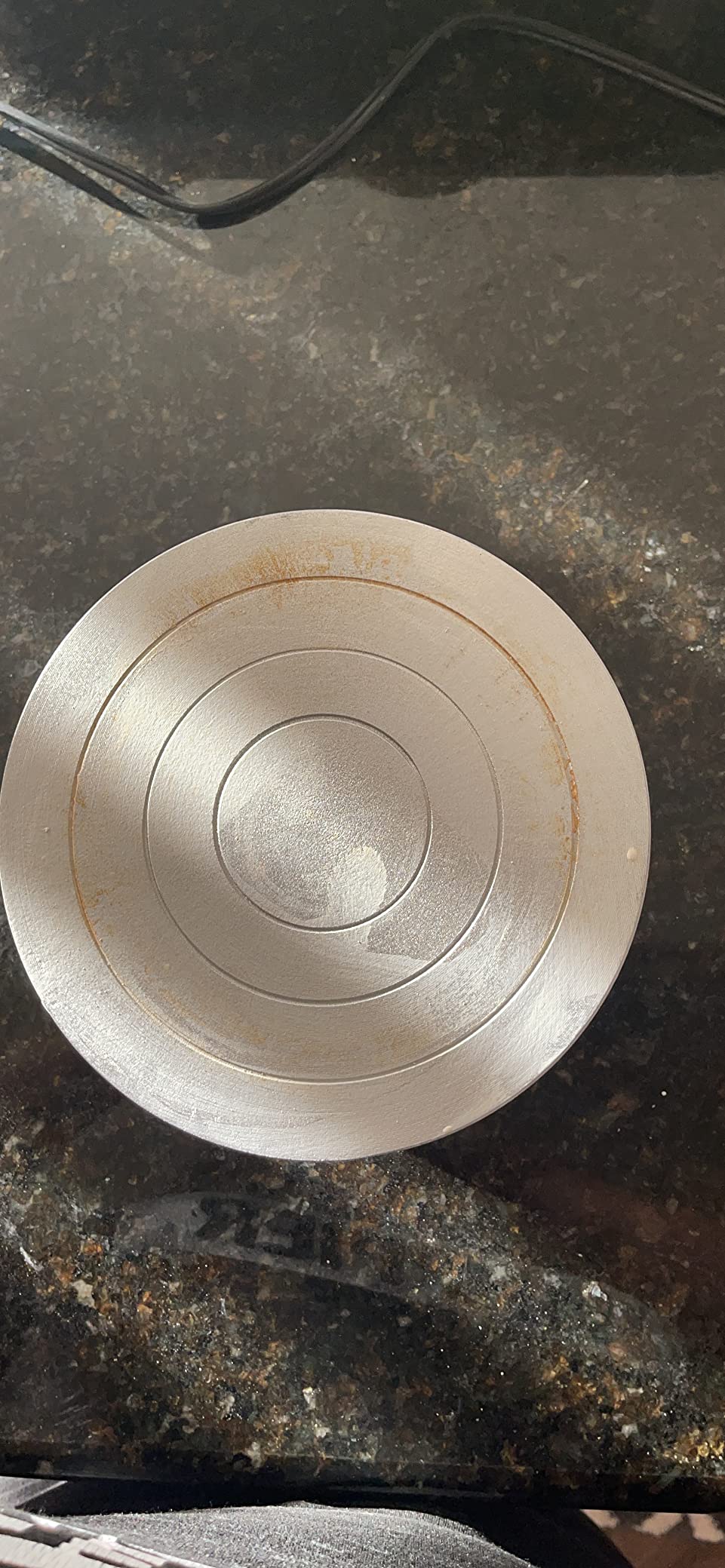 MAOPINER 7 Inch Pottery Sculpting Wheel, Heavy Duty Cast Iron Turntable customer photo 1