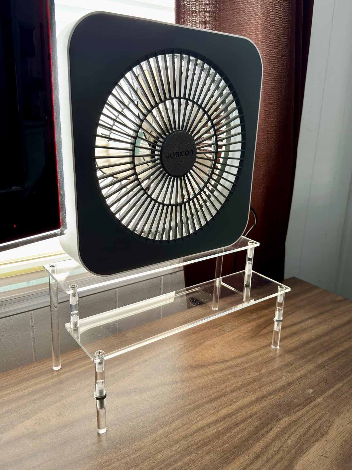 AZEAM Acrylic Display Riser, Clear Perfume Organizer, 3 Tier Cupcake Stand customer photo 1