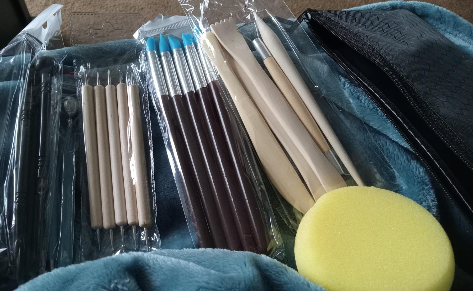 Luney 25PCS Polymer Clay Sculpting Tools Kit, Pottery Tools customer photo 1