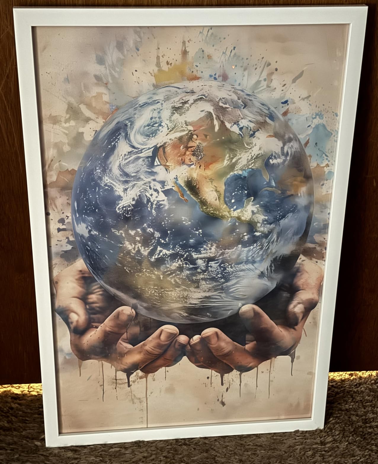MCS Foundation Poster Frame, 16x24, White Traditional customer photo 1