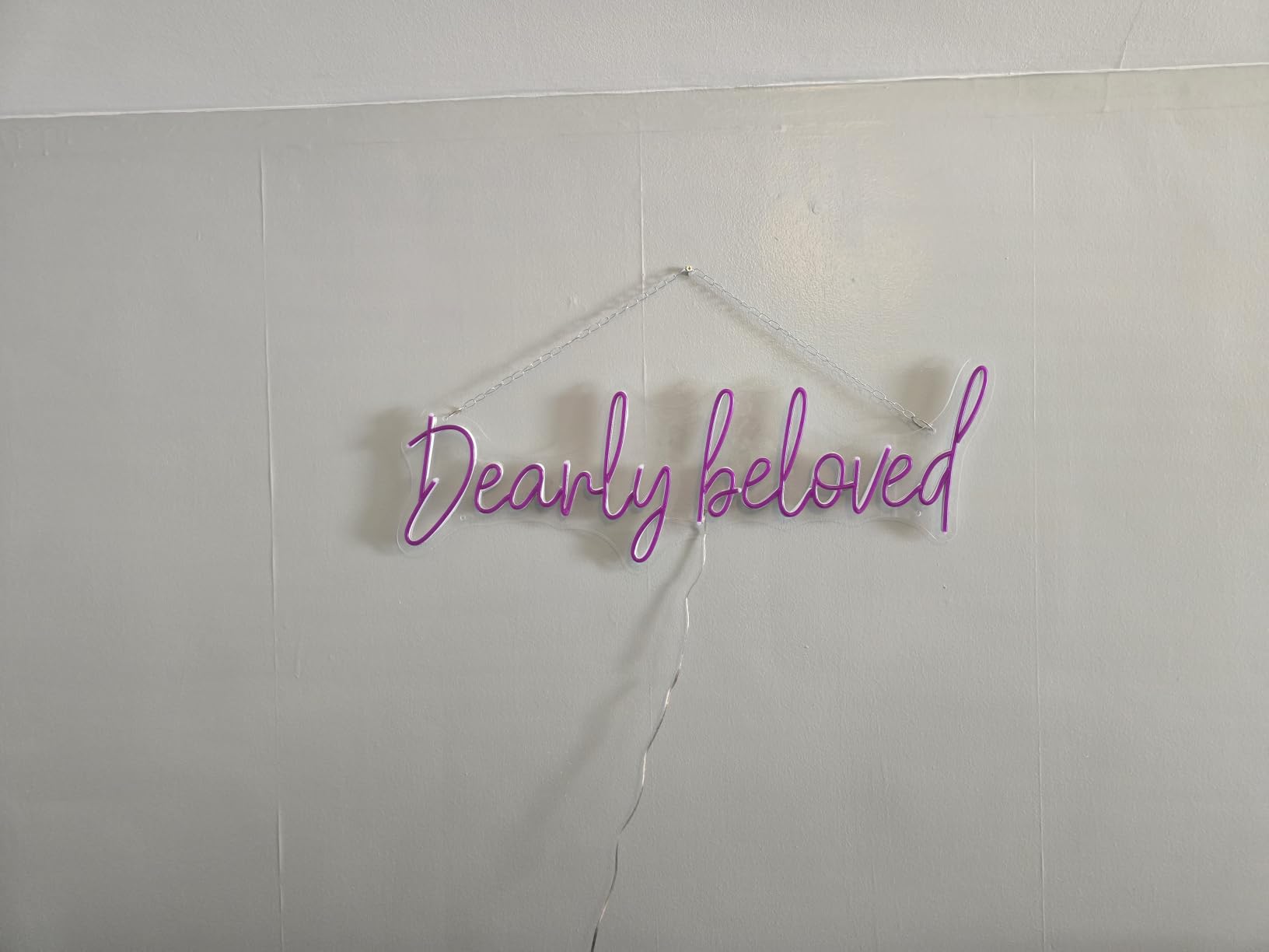 Custom Neon Signs, Personalised Led Neon Lights Sign Customizable for Wall Decor Wedding Party Bedroom Bar Business Logo Light Up Name Sign, Birthday Gift Night Light customer photo 1