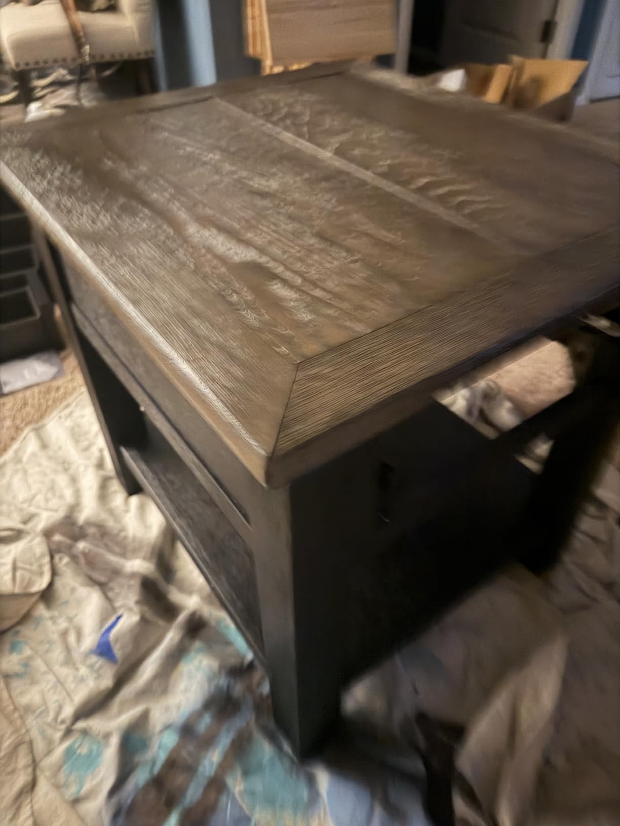 Signature Design by Ashley Bolanburg Narrow End Table, Charging Station customer photo 2