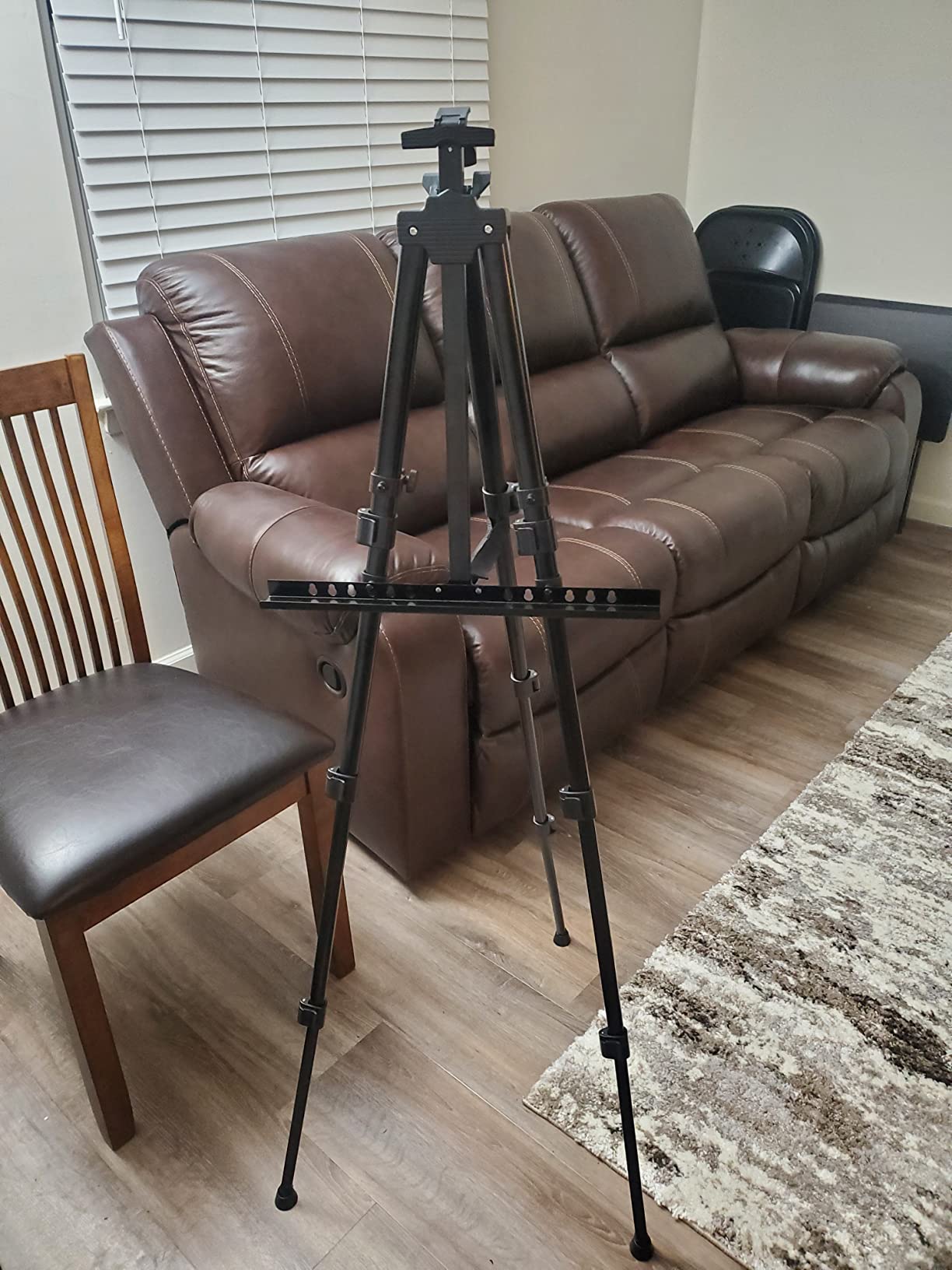 RRFTOK 72 in Art Easel Stand, Adjustable Metal Tripod, Dual-Layer customer photo 2