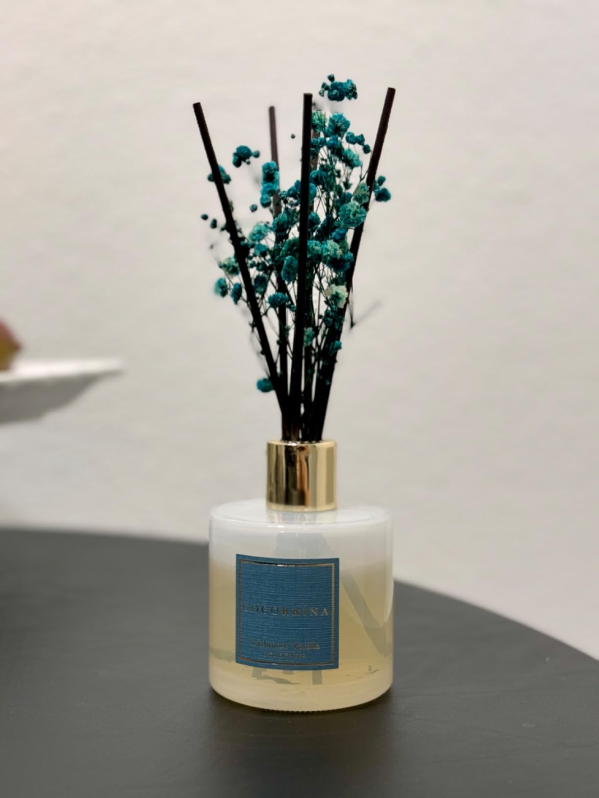 COCORRÍNA Reed Diffuser - Cashmere Vanilla 6.7 fl oz Reed Diffuser for Bedroom Bathroom Home Décor customer photo 1