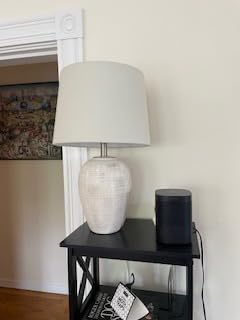 Signature Design by Ashley Ceramic Table Lamp, Bedside, Antique White customer photo 1