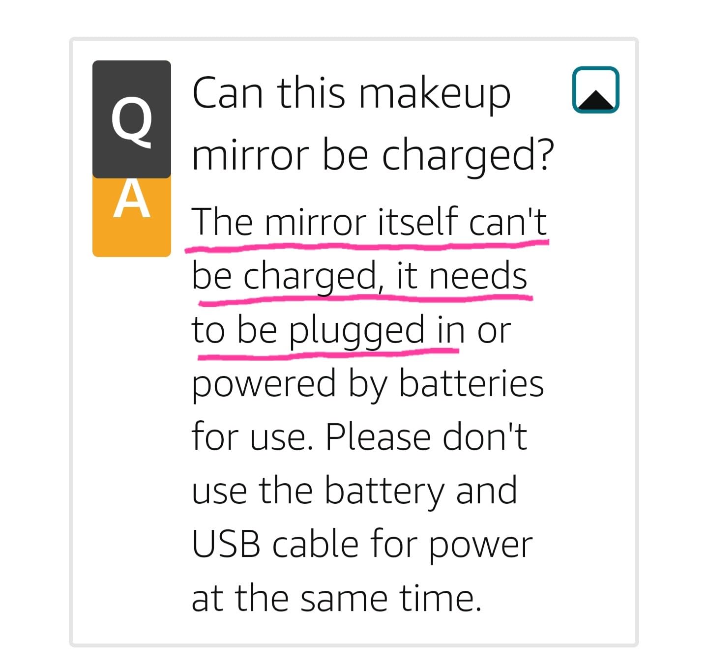 HUONUL 2X/3X/10X Magnifying Vanity Mirror with Light, Trifold Makeup Mirror customer photo 2