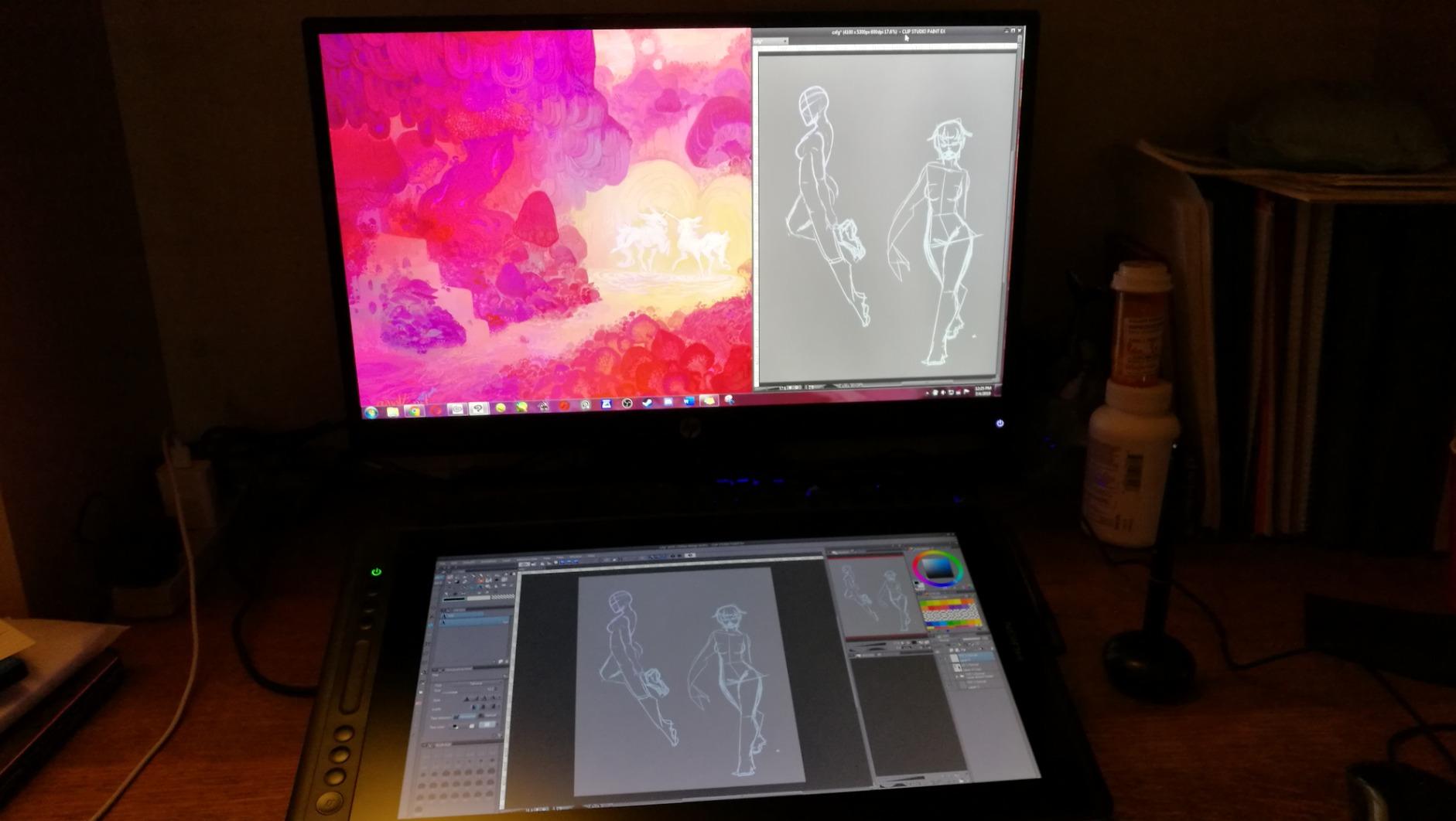 HUION KAMVAS 16 (Gen 3) QHD Drawing Tablet with Screen 16384 Pen Pressure customer photo 2
