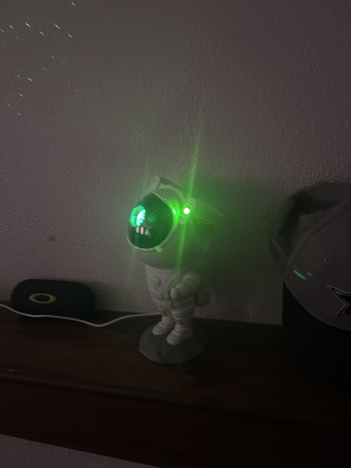 Star Projector Galaxy Night Light - Astronaut Space Projector, Starry Nebula Ceiling LED Lamp with Timer and Remote, Kids Room Decor Aesthetic, for Christmas & Birthdays customer photo 1