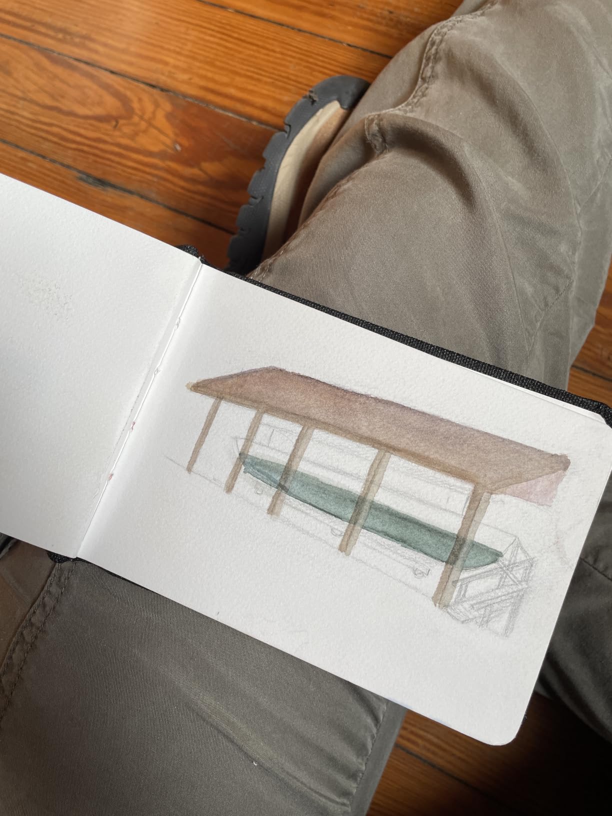 Hahnemuhle Watercolor Book, 100% Cotton, Cold Press 250gsm, A6 Portrait (10625350) customer photo 1