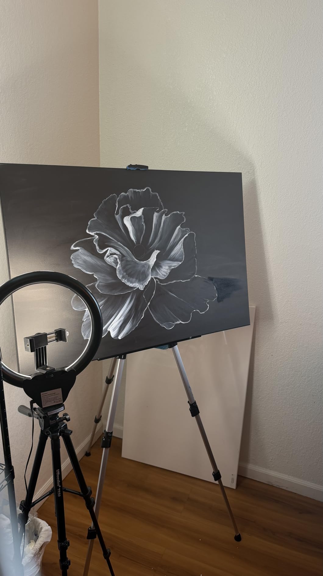 RRFTOK 21-61 Inch Adjustable Art Easel Stand for Painting with Tray customer photo 1