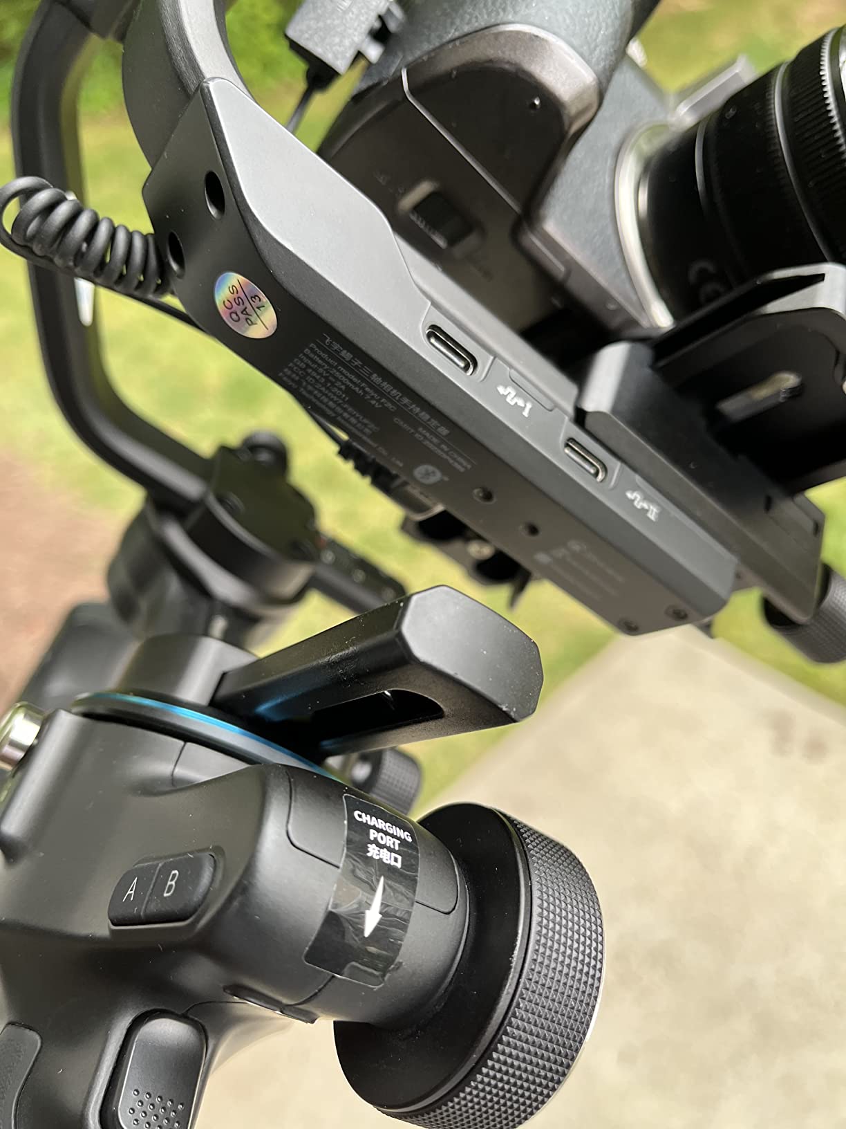 FeiyuTech SCORP-C Gimbal Stabilizer for Cameras DSLR and Mirrorless Camera customer photo 2