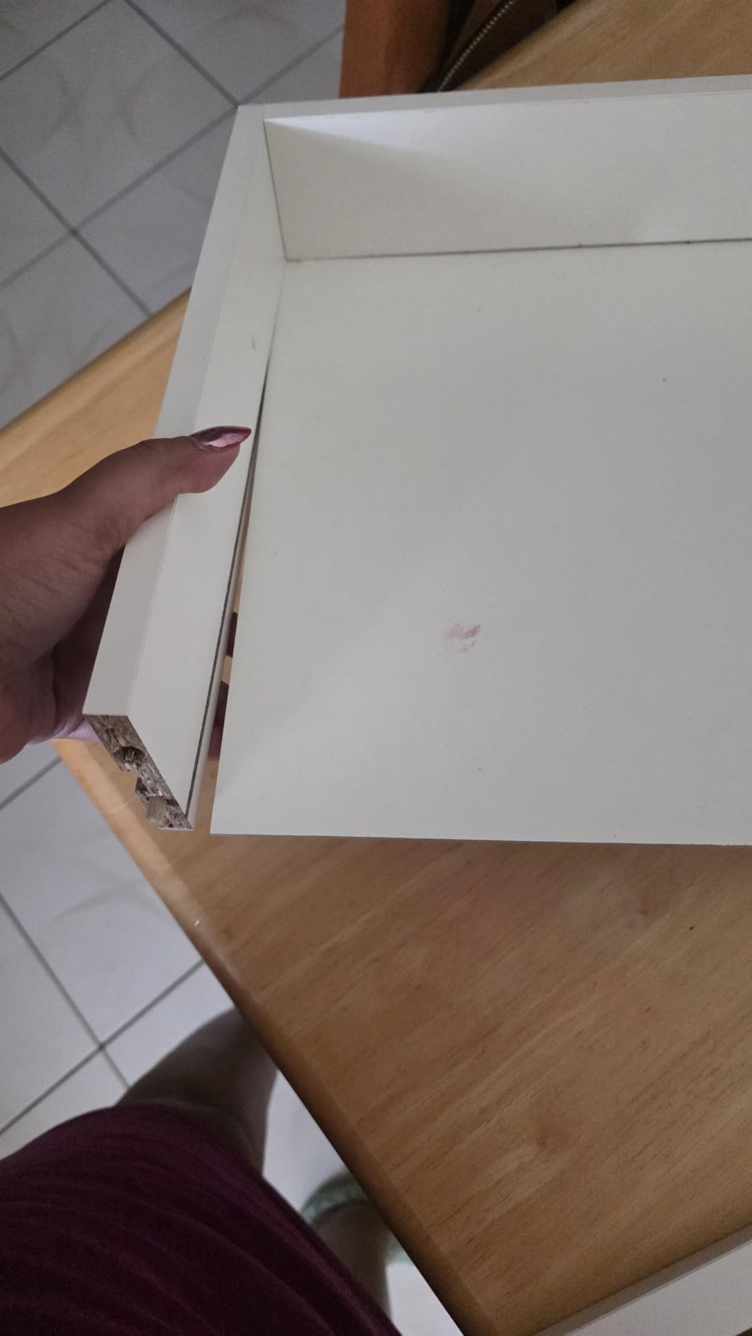 FOTOSOK White Dresser, Dresser for Bedroom, 5 Drawer Chest of Drawers customer photo 1
