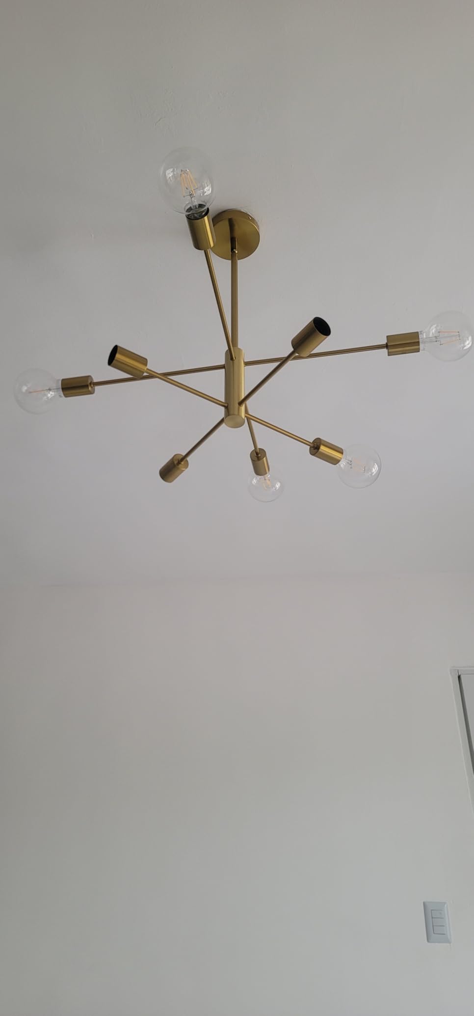 RUIYEY Modern Chandelier Ceiling Light Fixture - 33.4