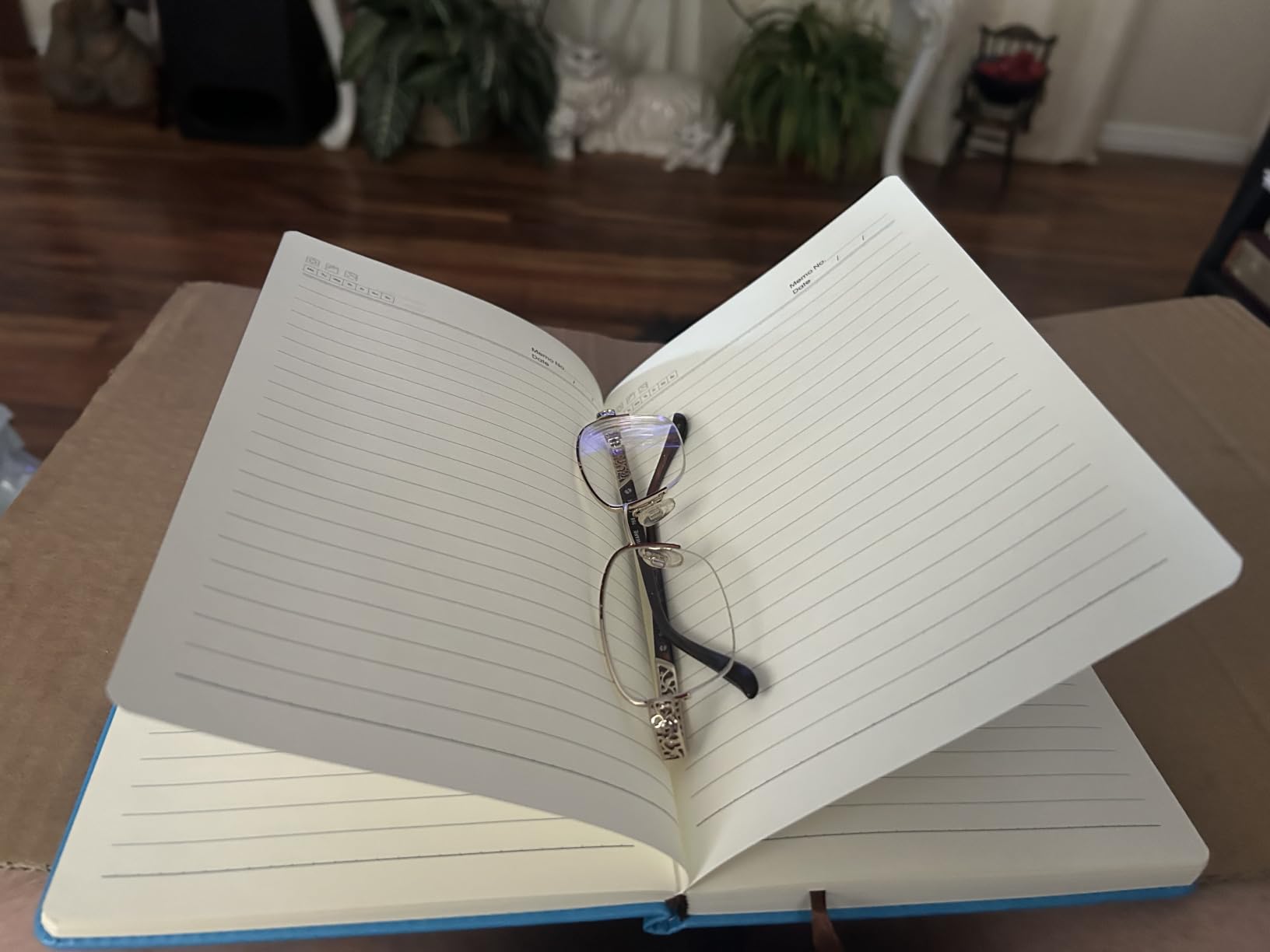 Biuwory Leather Journal Notebook,256 Thick Lined Pages,Hardcover 5.7