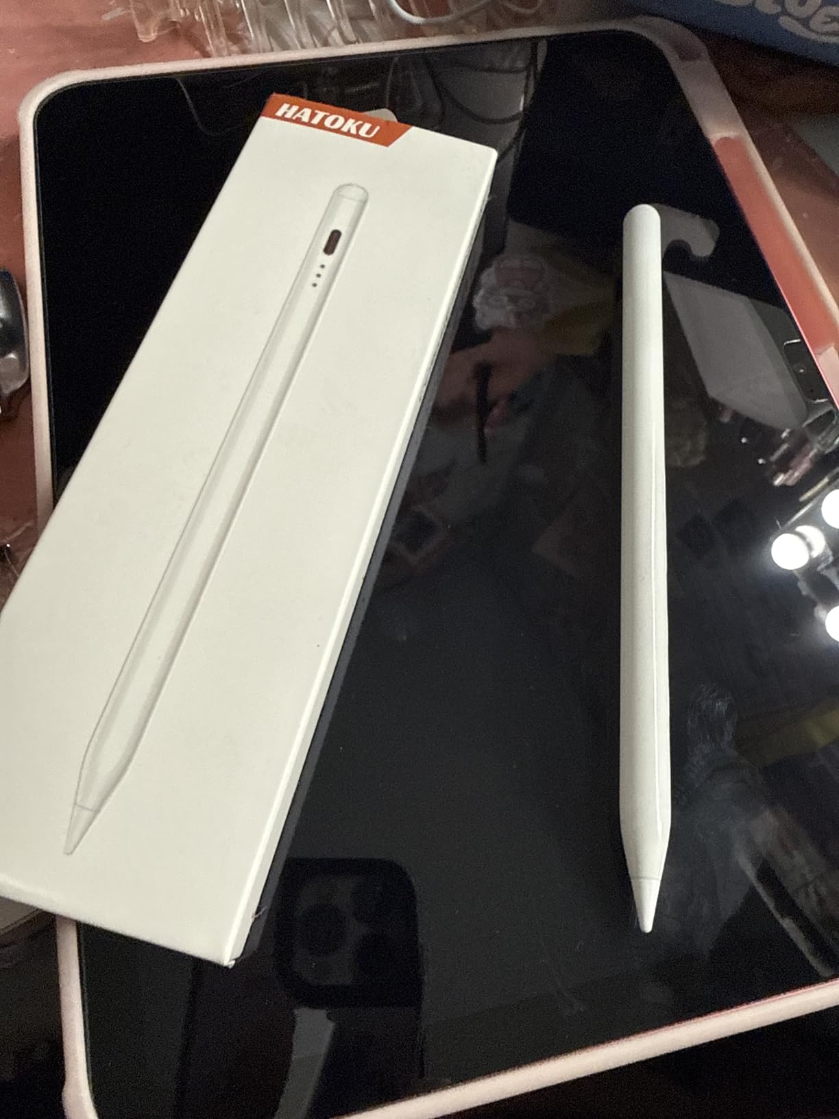 HATOKU Stylus Pen for Apple iPad 2018-2026 Magnetic for Note-Taking Drawing customer photo 2