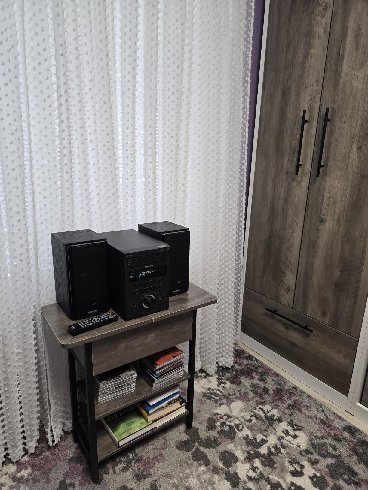 Yoobure End Table with Charging Station, Flip Top Side Table with USB Ports and Outlets, Sofa Couch Table Bedside Table for Living Room Bedroom, Narrow Nightstand with Storage Shelves for Small Space customer photo 1