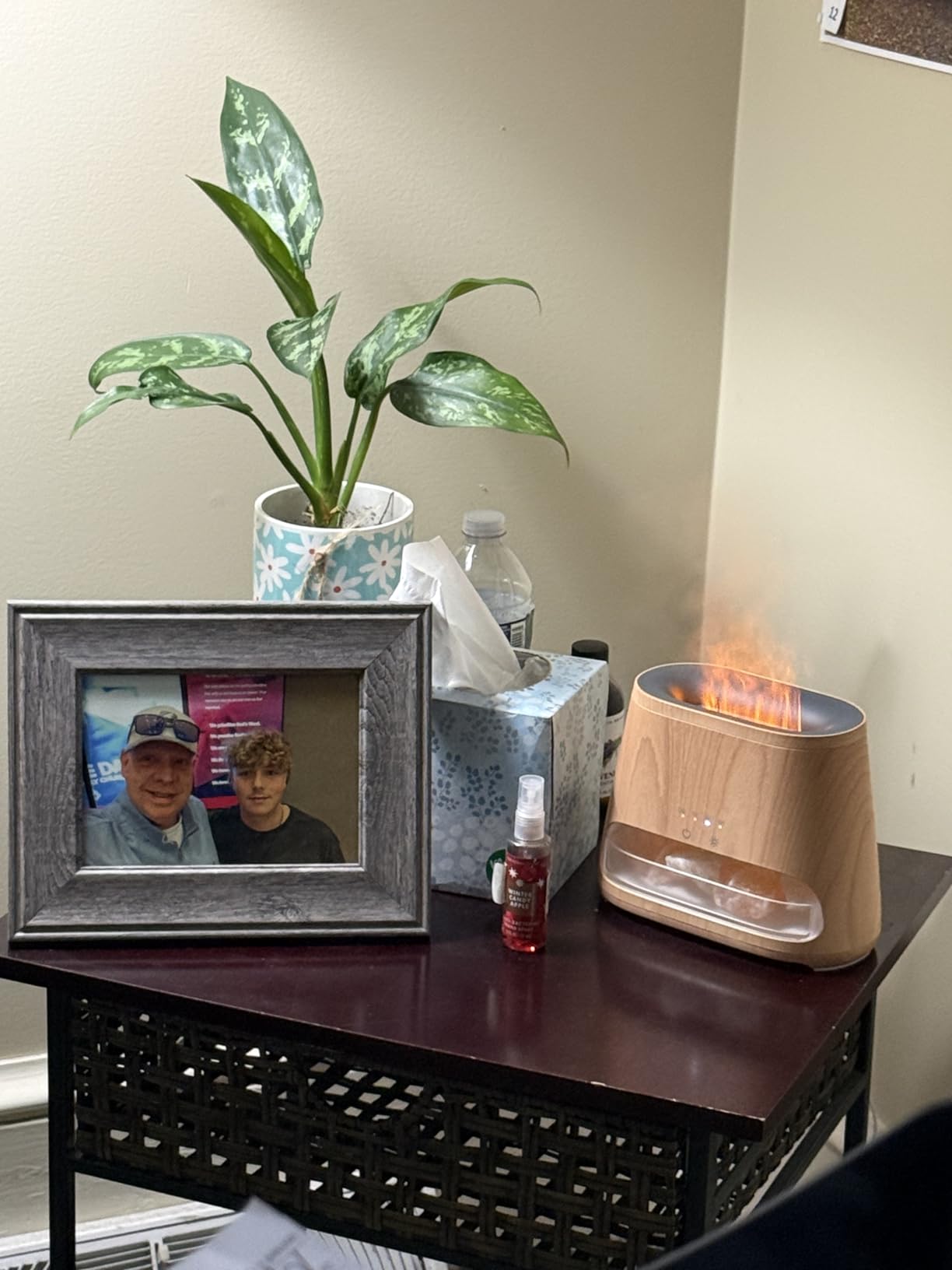 SALKING 2-in-1 Essential Oil Diffuser for Home & Himalayan Salt Lamp, 150ml customer photo 2