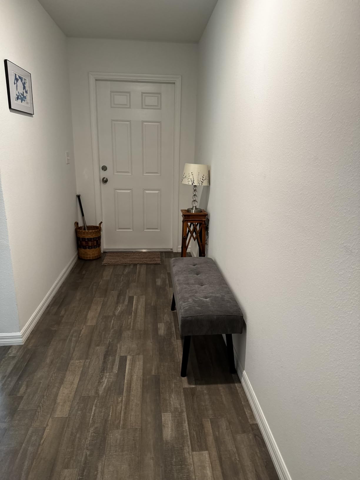 Comfy to go Entryway Bench - Green Bench for Bedroom, Modern Ottoman End of Bed, Corduroy Padded Benches for Living Room, Foyer, Mudroom, Hallway - 39