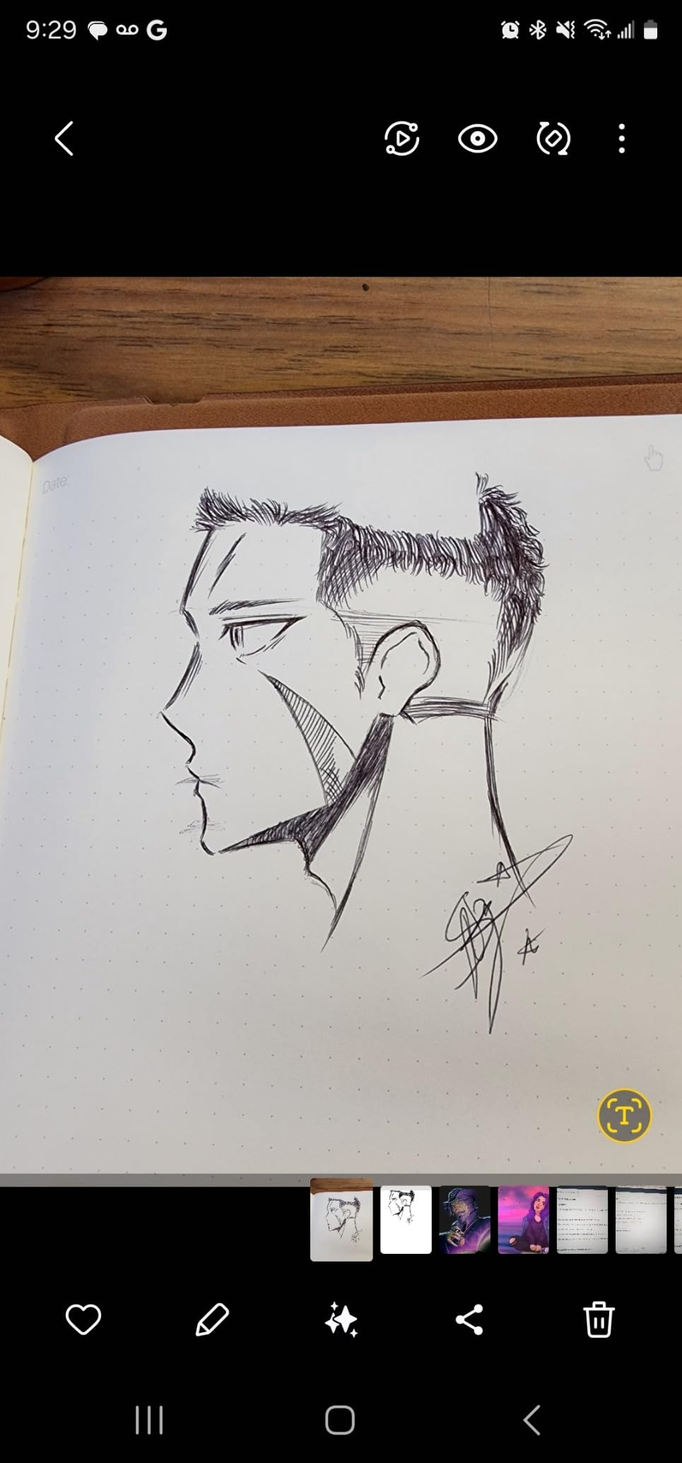 HUION Note Digital Notebook with Real-Time & Offline Sync, Battery-Free Pen customer photo 1