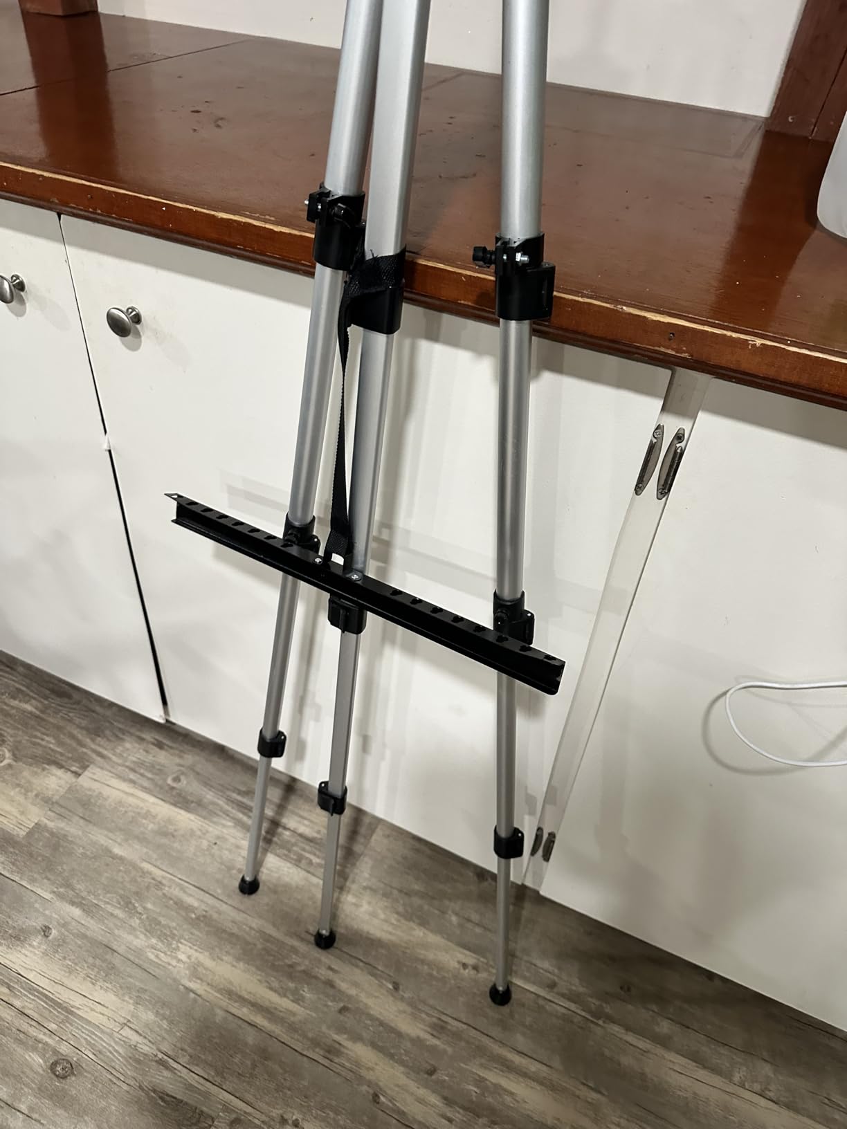 RRFTOK 17-66 Inch Adjustable Art Easel Stand for Painting and Sign, Black customer photo 2