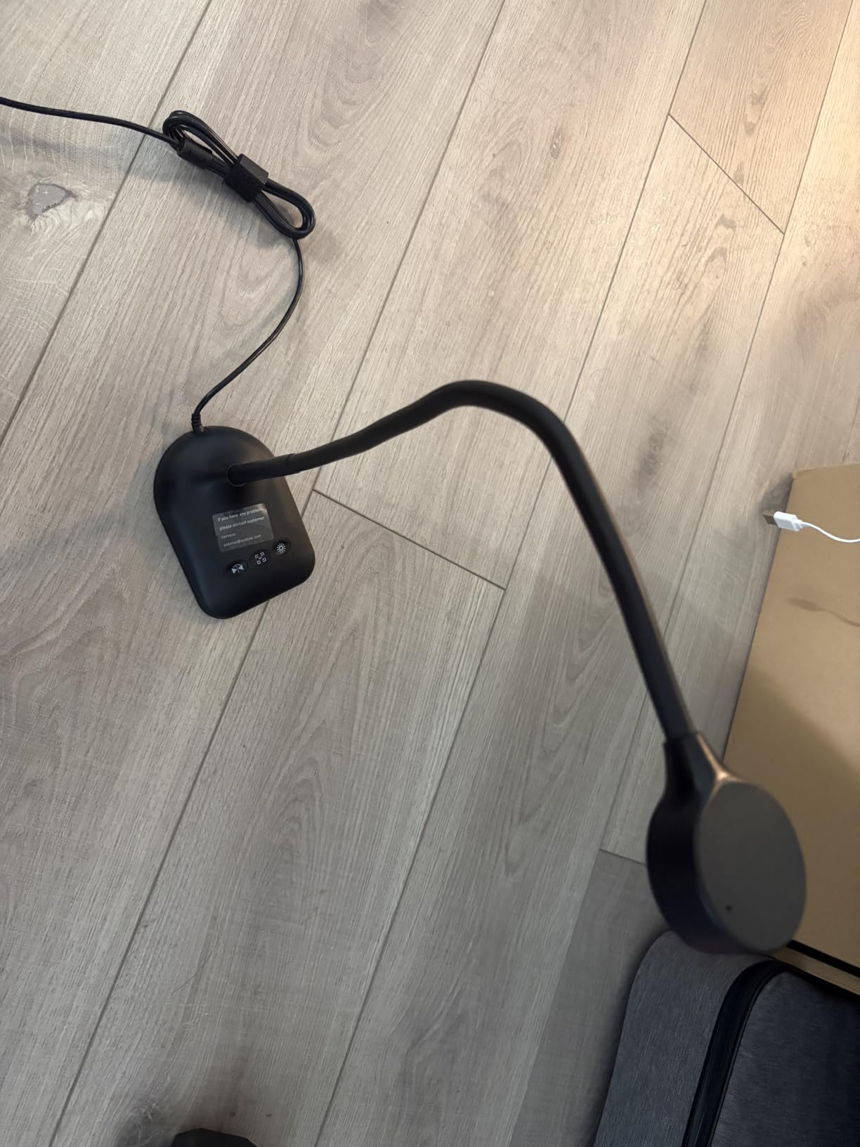 USB Document Camera for Teachers, Webcam/Doc Camera for Classroom with A3 Format, 3-Level LED Lights, Image Invert, Fold, Dual mic for Mac OS, Windows, Zoom, OBS Work with Distance Learning customer photo 1
