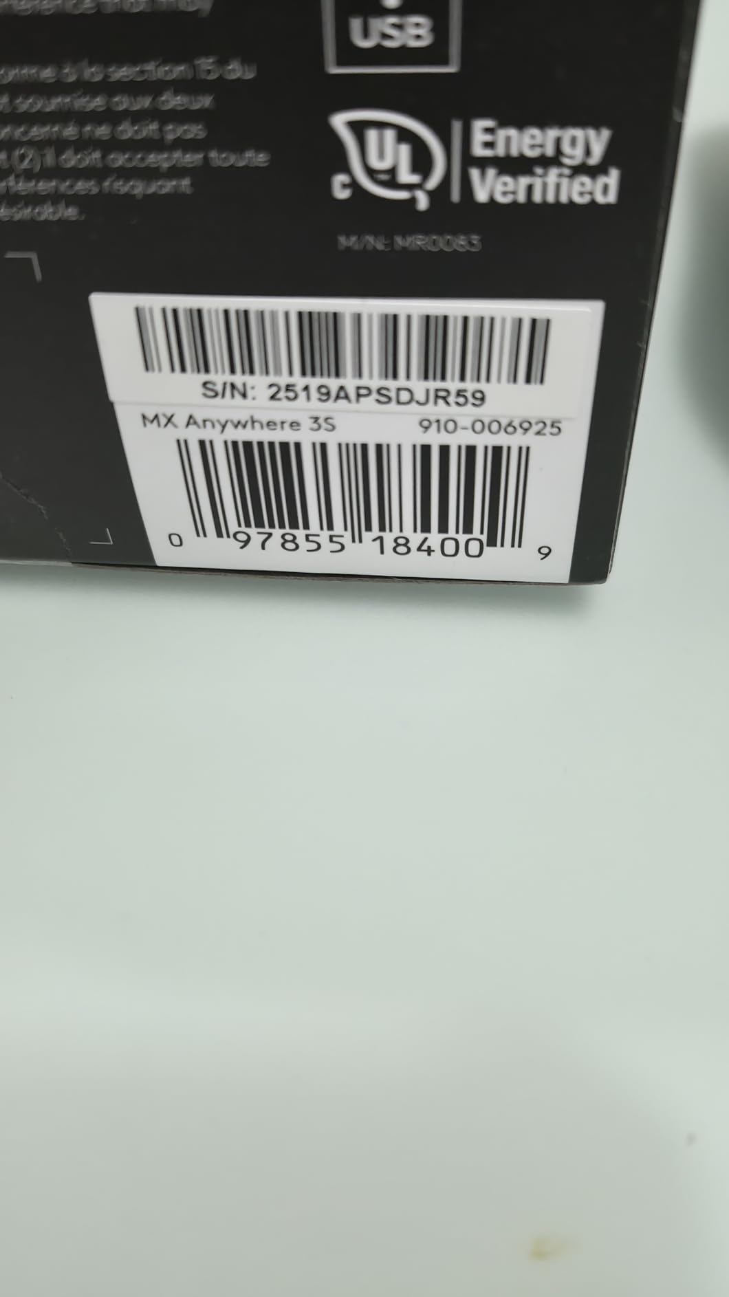 Logitech MX Anywhere 3S Compact Wireless Mouse Fast Scrolling - Graphite customer photo 1