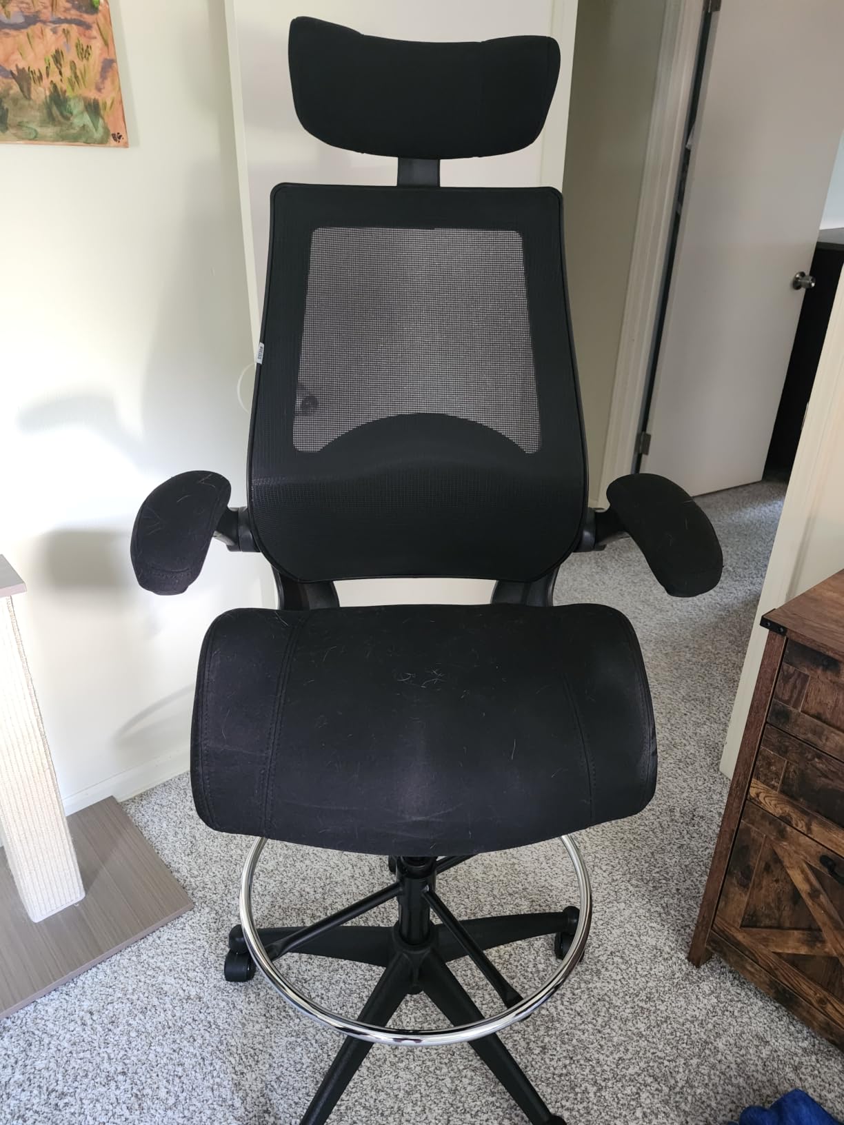 BOLISS Drafting Tall Office Chair 400lbs High Back Standing Desk Chair customer photo 1