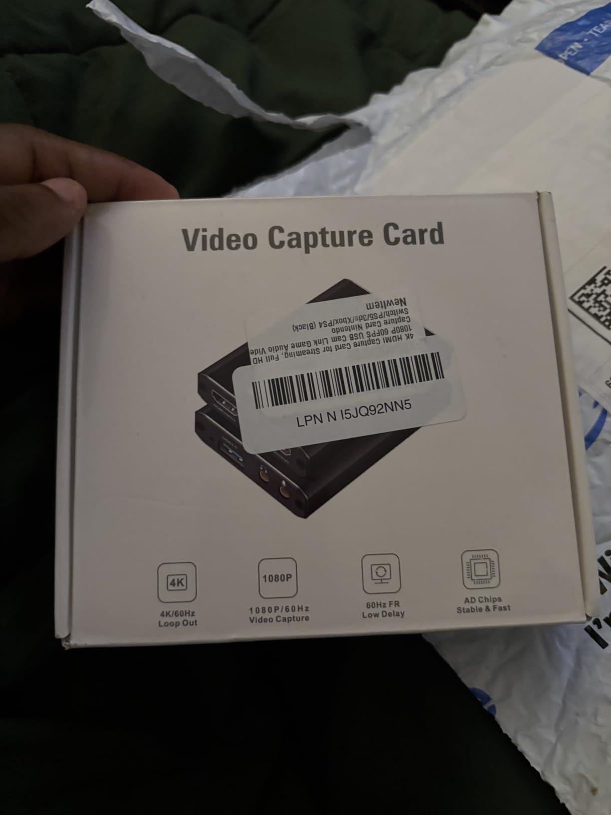 Capture Card 4K HDMI Video Streaming to USB 3.0 1080P 60FPS Capture Device customer photo 2