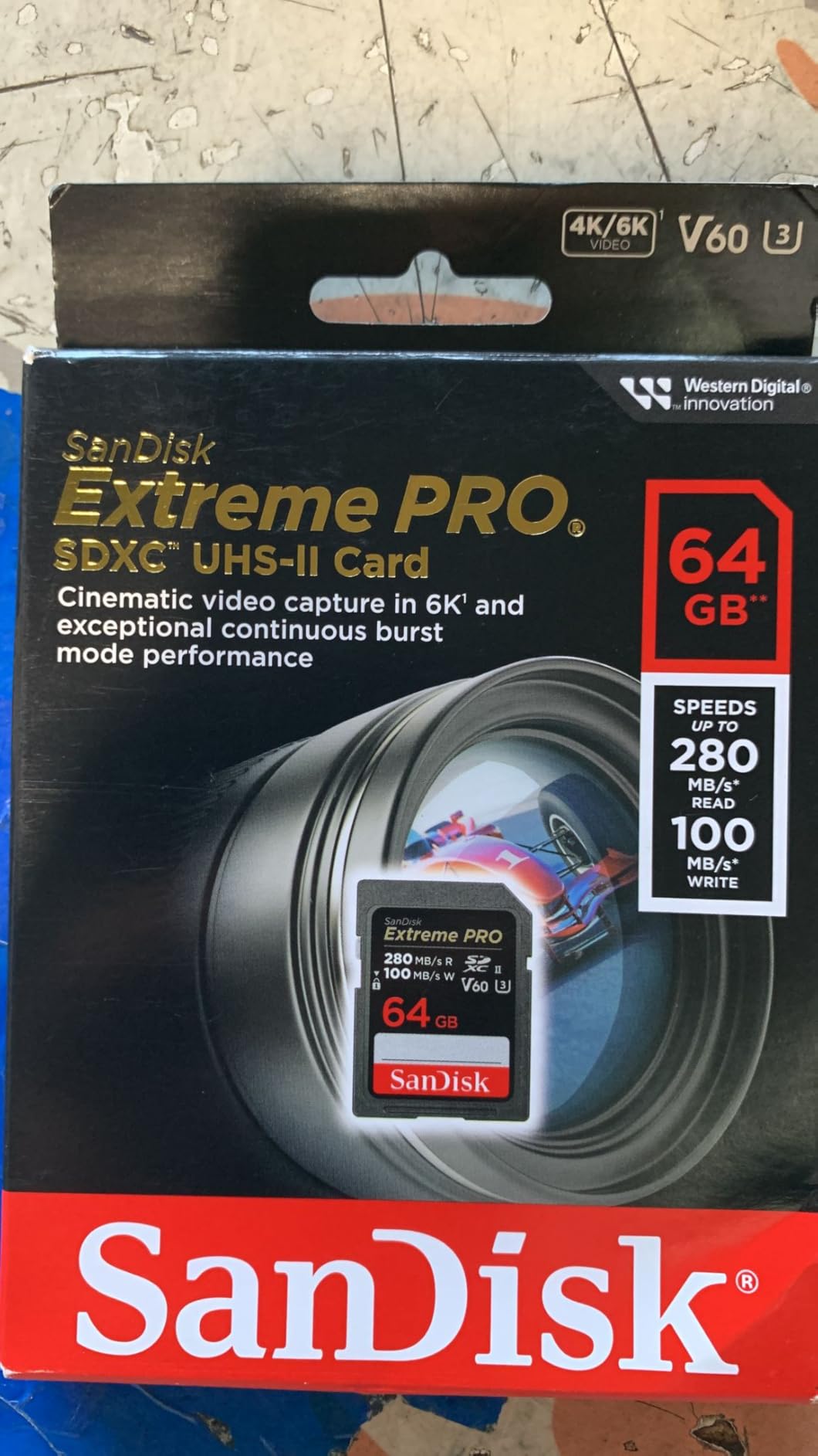 SANDISK 128GB Extreme PRO SD Memory Card, Up to 280MB/s Read Speeds, UHS-II customer photo 2