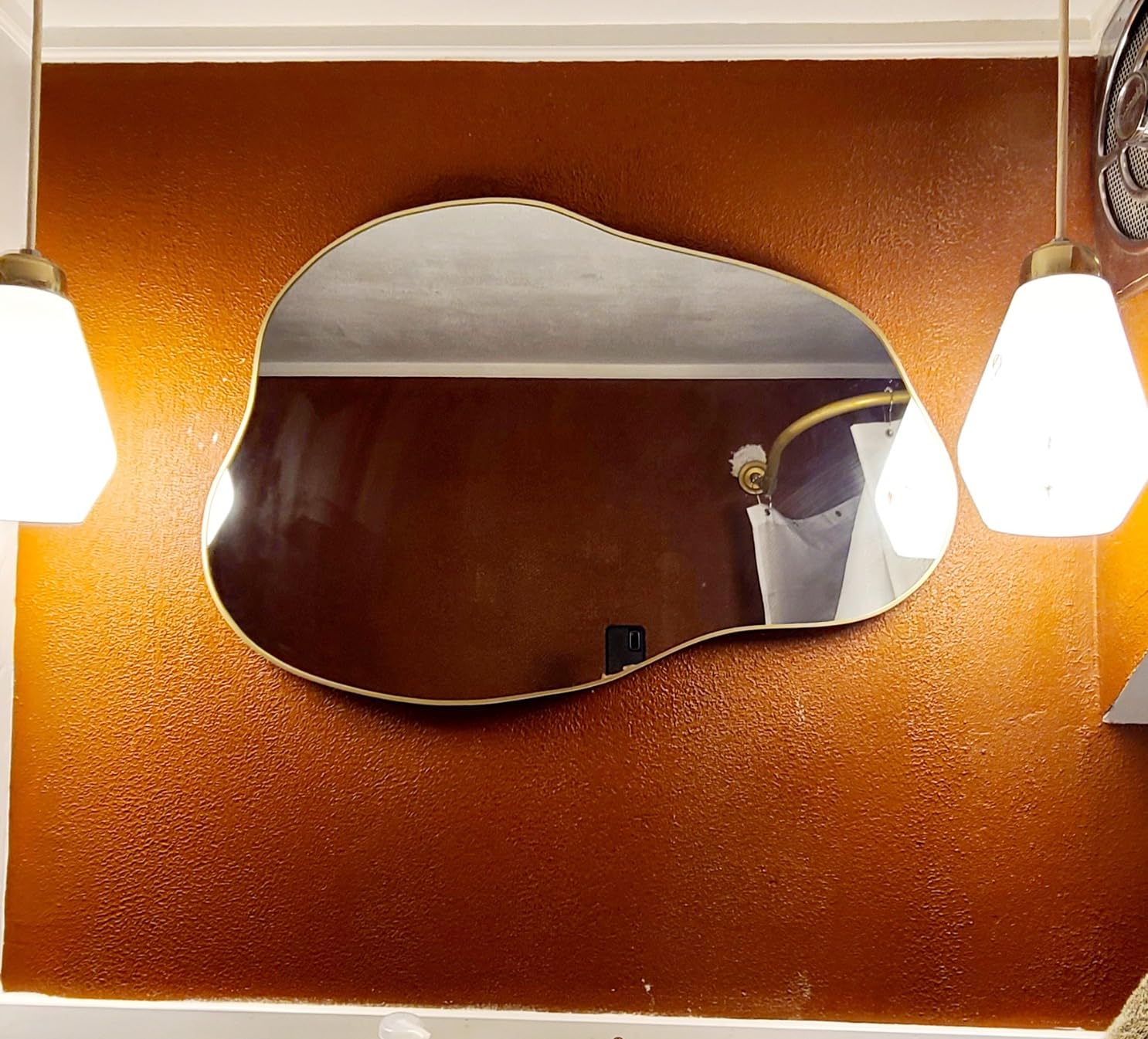 POZINO Irregular Wall Mirror, 30