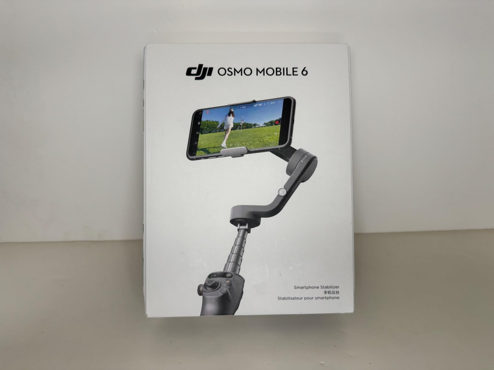 DJI Osmo Mobile 6, 3-Axis Phone Gimbal, Object Tracking, Built-in Extension Rod, Portable and Foldable, Gimbal Stabilizer for iPhone, Android, YouTube TikTok Video, Platinum Gray customer photo 2