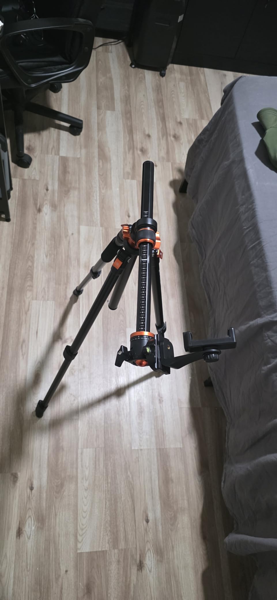 K&F CONCEPT 90''/230cm Ultra High Horizontal Overhead Camera Tripod customer photo 1