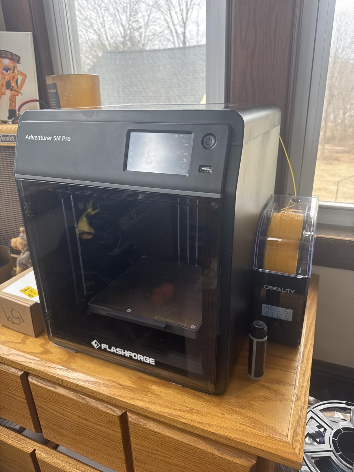 FLASHFORGE Adventurer 5M Pro 3D Printer with 1 Click Auto Printing System customer photo 2