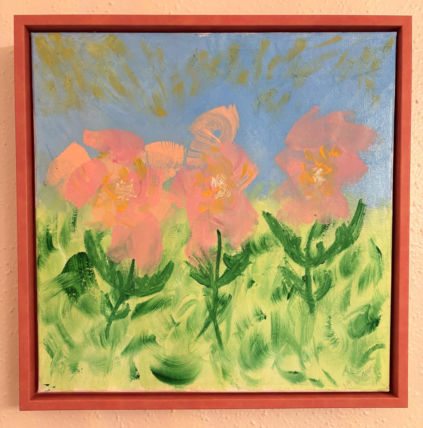 Floating Canvas Frame for 8x8 Inch Painting 0.6-0.8