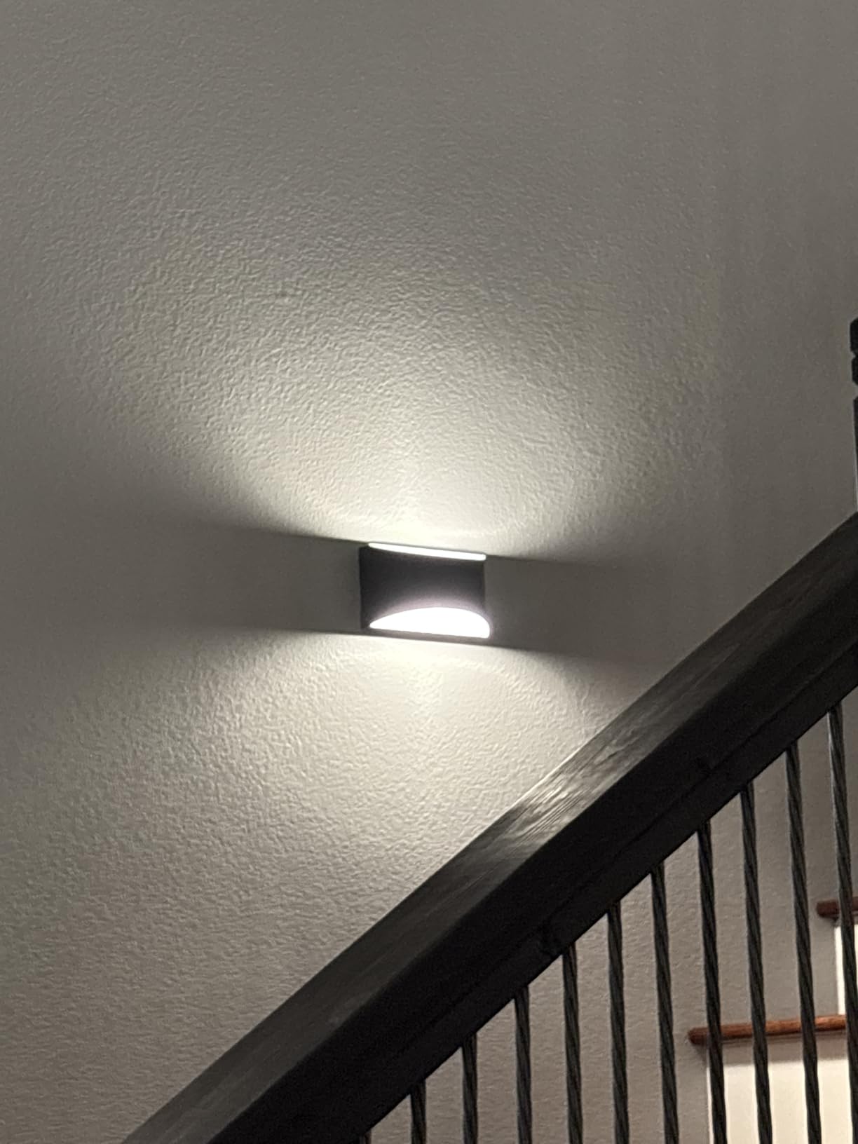 Modern LED Wall Sconces, 3000K Warm White Hardwired Wall Lights Set of 2 customer photo 1