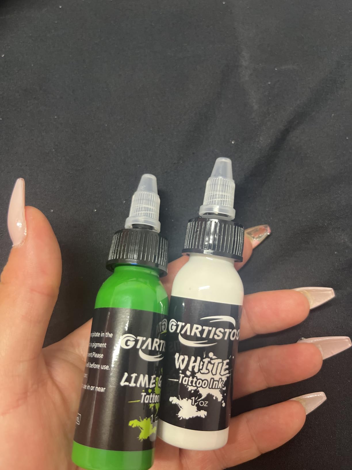 GTARTISTOO Professional Tattoo Ink Set 14 Colors 1OZ (30ml) Each customer photo 1