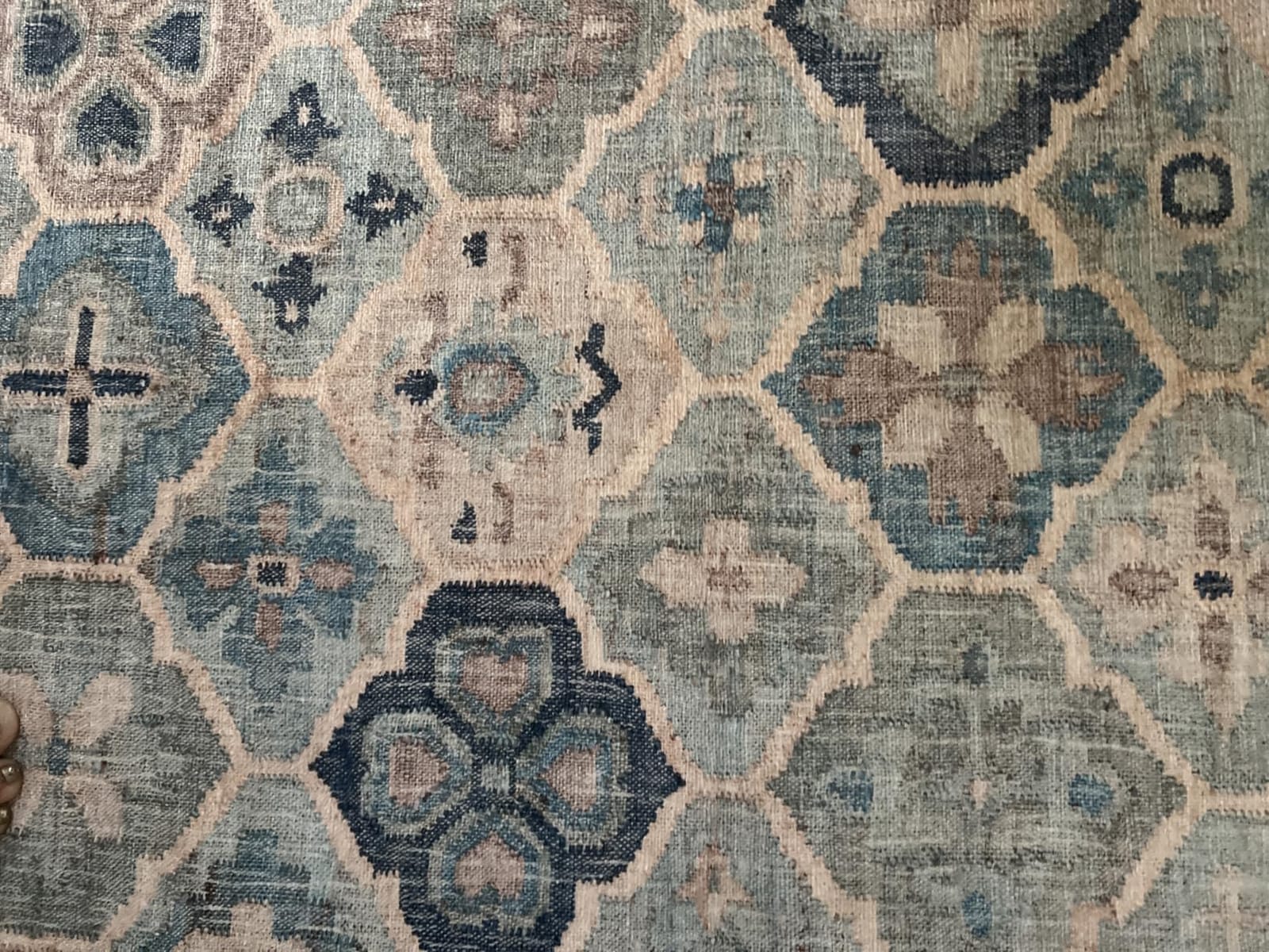 Dash & Albert Paint Chip Multicolor Geometric Washable Rug, 4'x6' customer photo 2