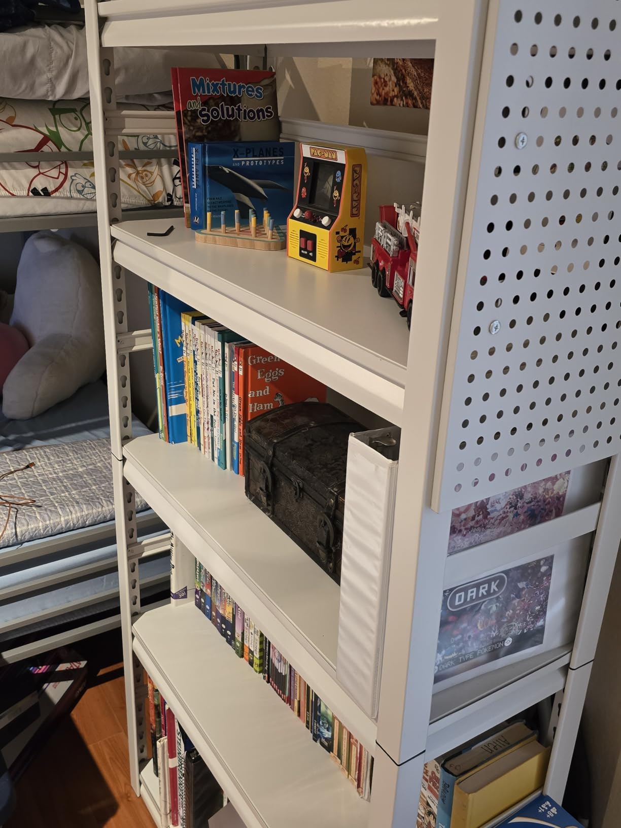 Large Metal Bookcase, 69” Modular Bookshelf with Storage, 5 Tier Bookcase with Adjustable Shelves, Extra Tall Book Shelves, Modern Book Case for Library, Office, Entryway, Living Room(Black) customer photo 1