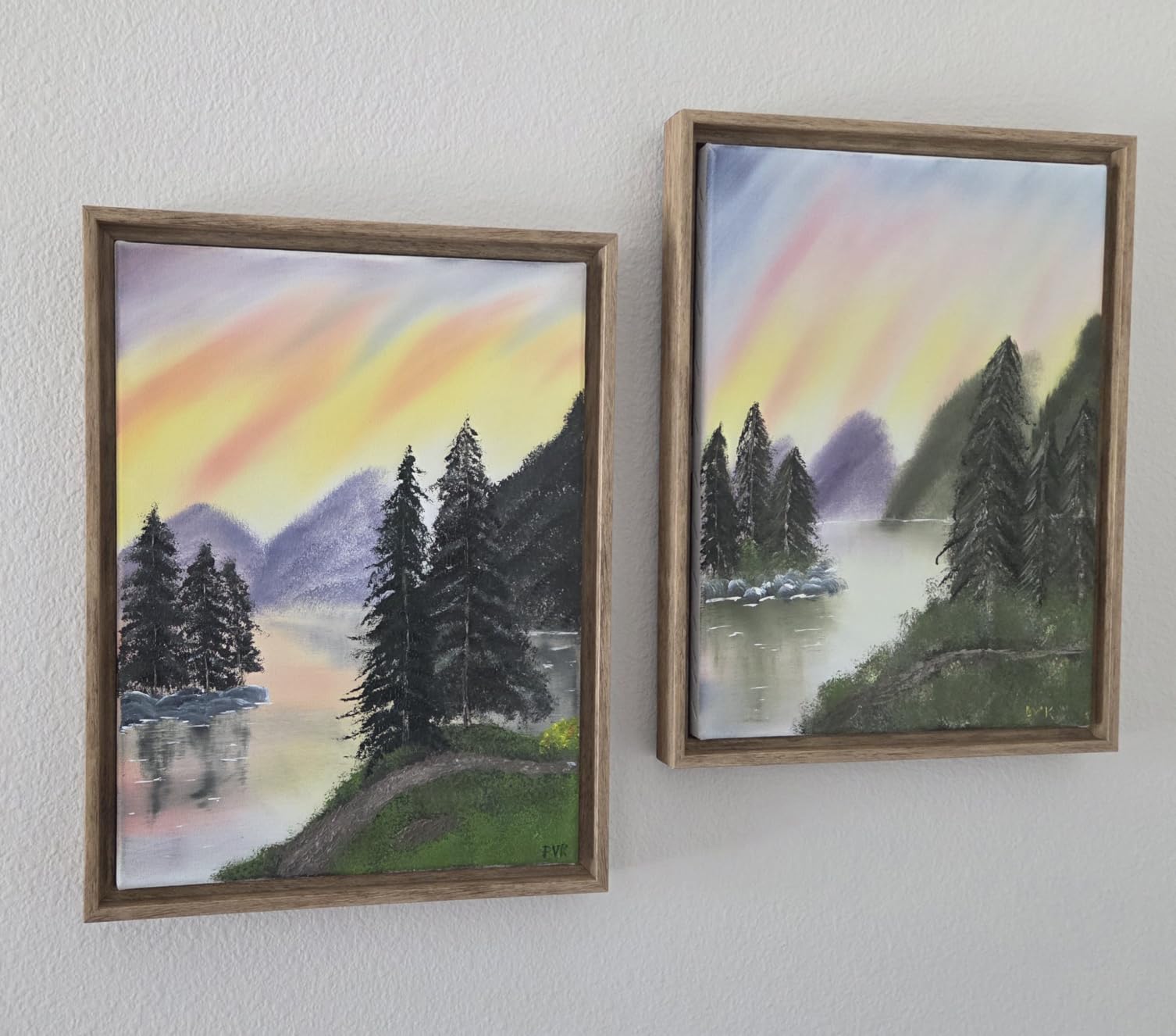 MCS Canvas Float Frame, 16x20, Black, 1-Pack customer photo 1
