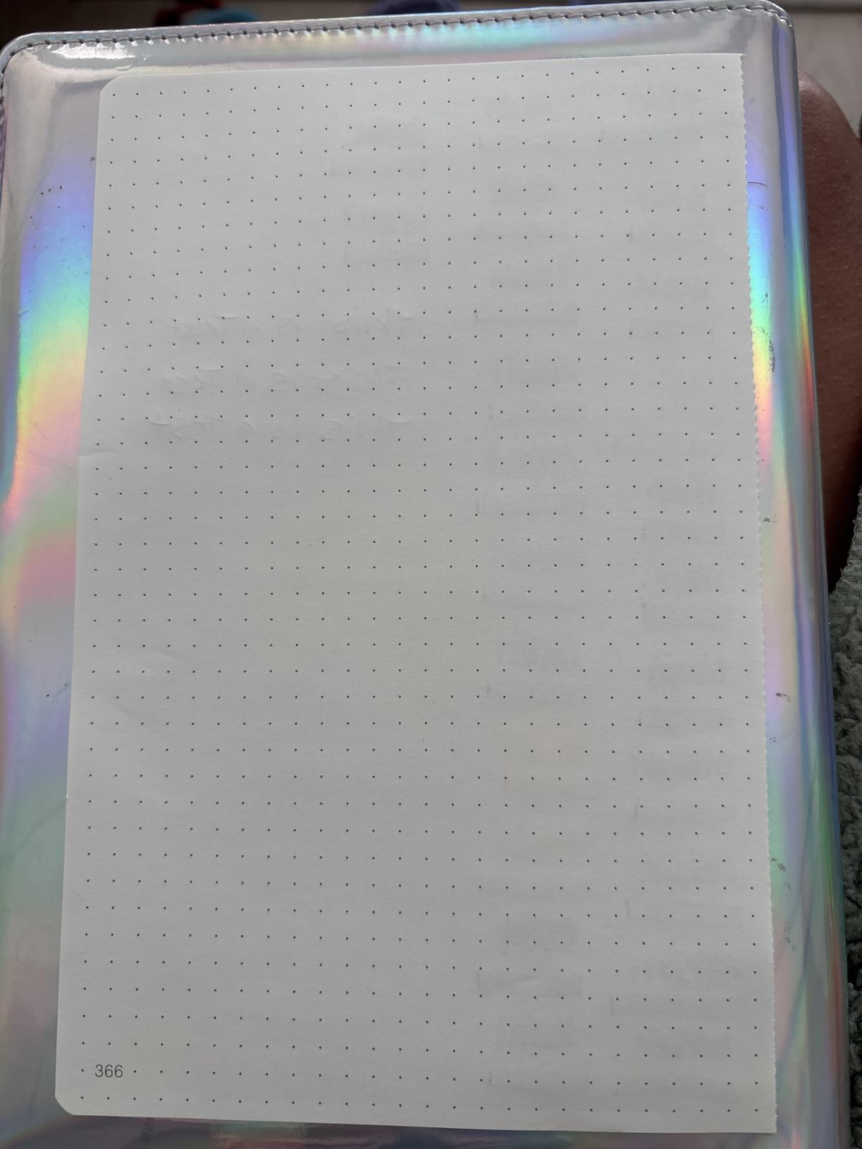 Thick Bullet Notebook with 366 Numbered Pages, A5 Dotted Journal for Writing with 100GSM Dot Grid Paper, Hardcover Leather Notebooks for Women Men School Note Taking Office Work Diary, 5.7