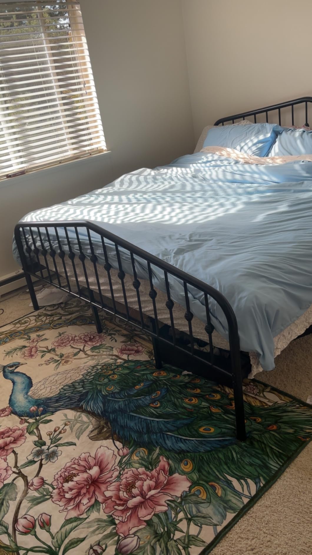 Duvet Cover Queen Size - 3 Piece Set with Zipper Closure - Beige Stripes customer photo 1
